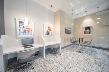 Modern business center at harbor pointe, new jersey, 07002